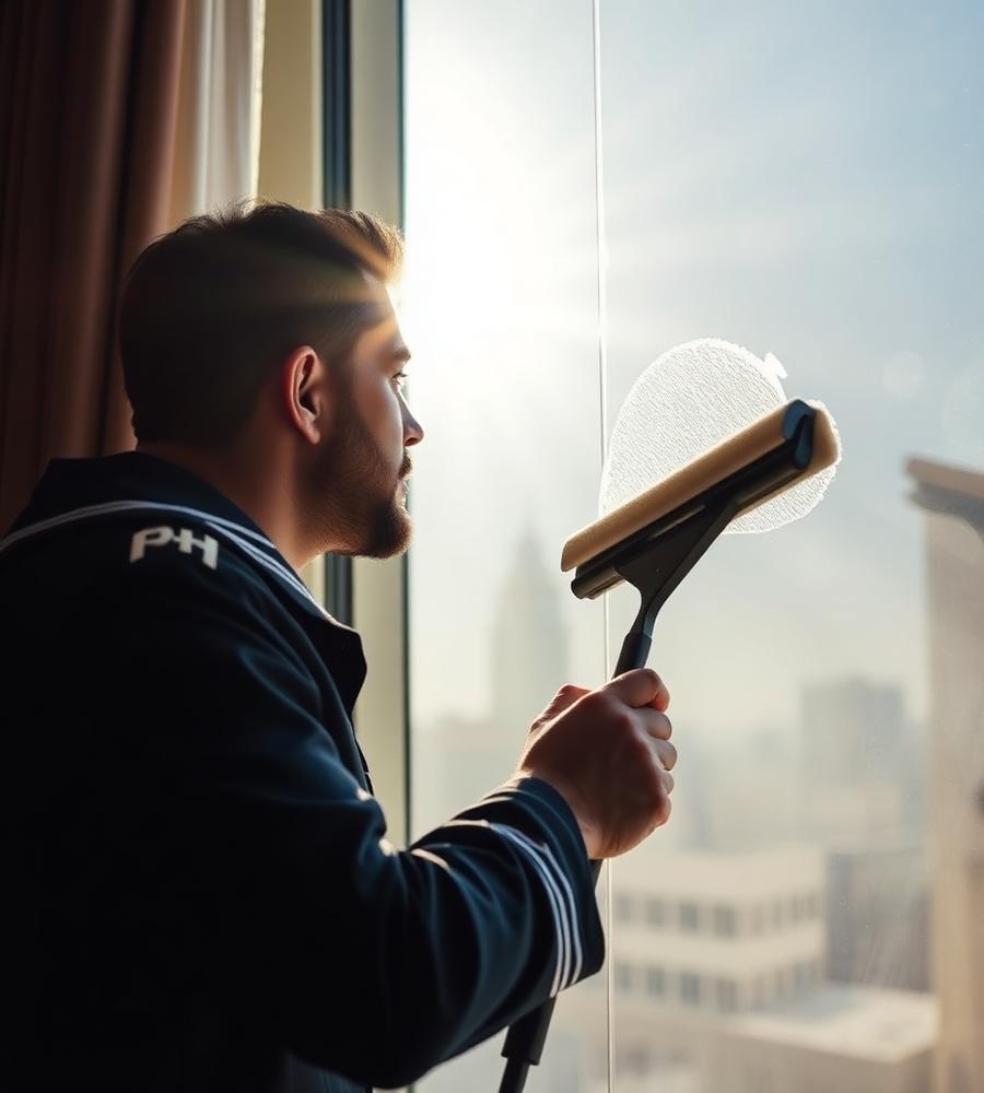 Streak-free window cleaning service